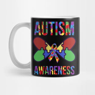 Autism awareness butterfly Mug